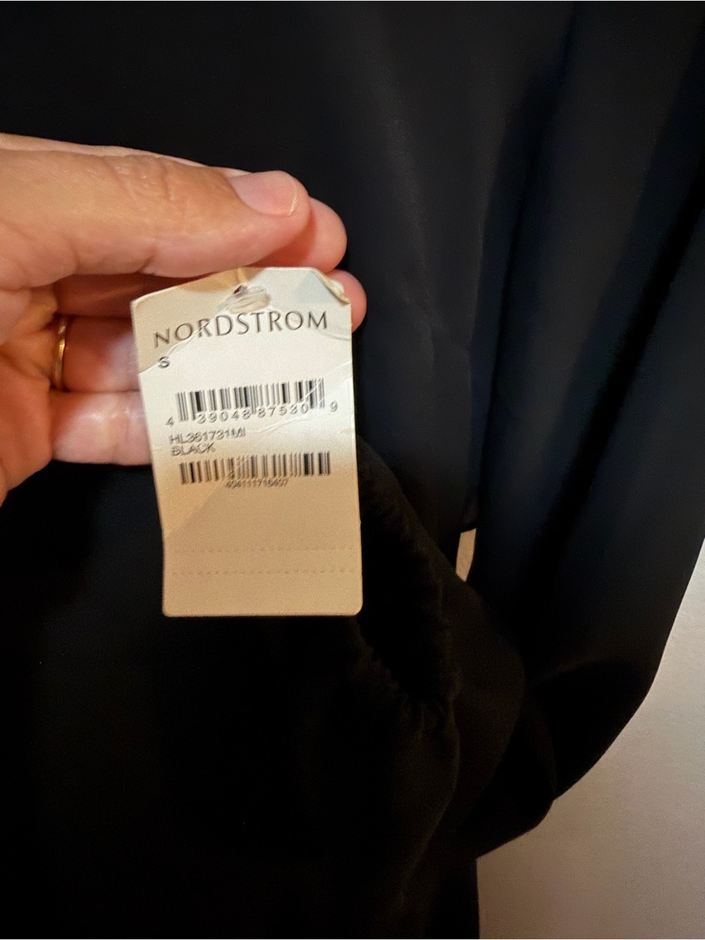 Chelsea28 Black Open-Back Ruffle Mini Dress - Picture 9 of 9